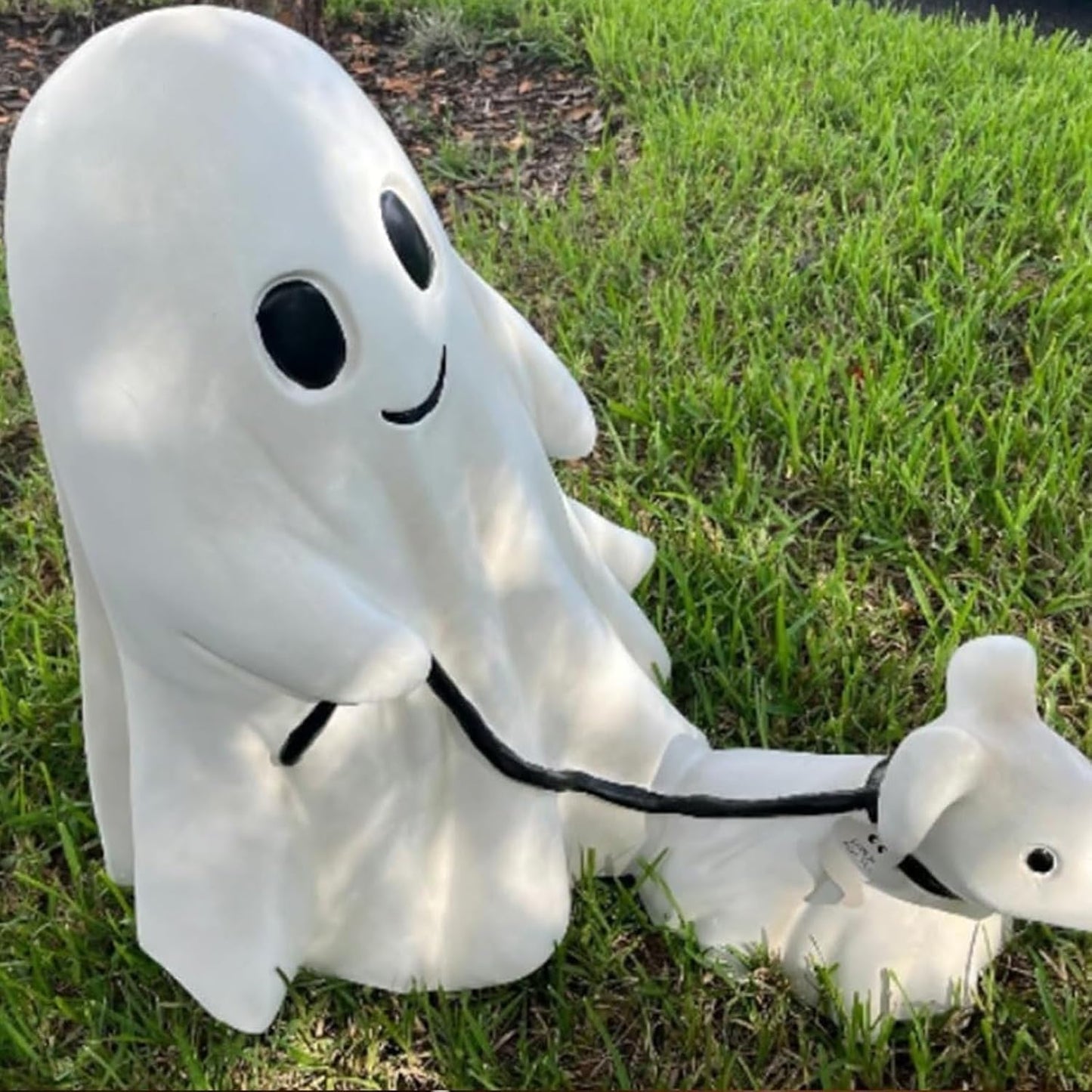 Last Day 49% OFF -Halloween Ghost Walking Dog Statue2024